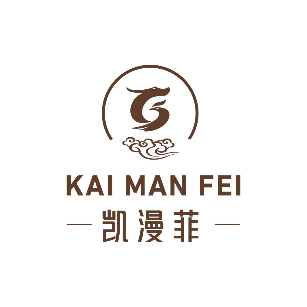 简约大气的KAI MAN FEI Logo设计