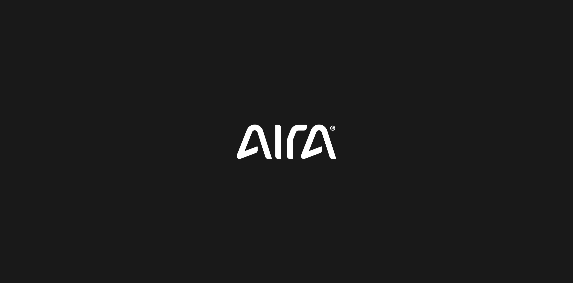 简约现代AIRA logo设计