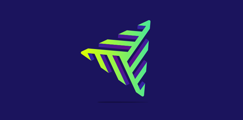 箭头方向logo设计