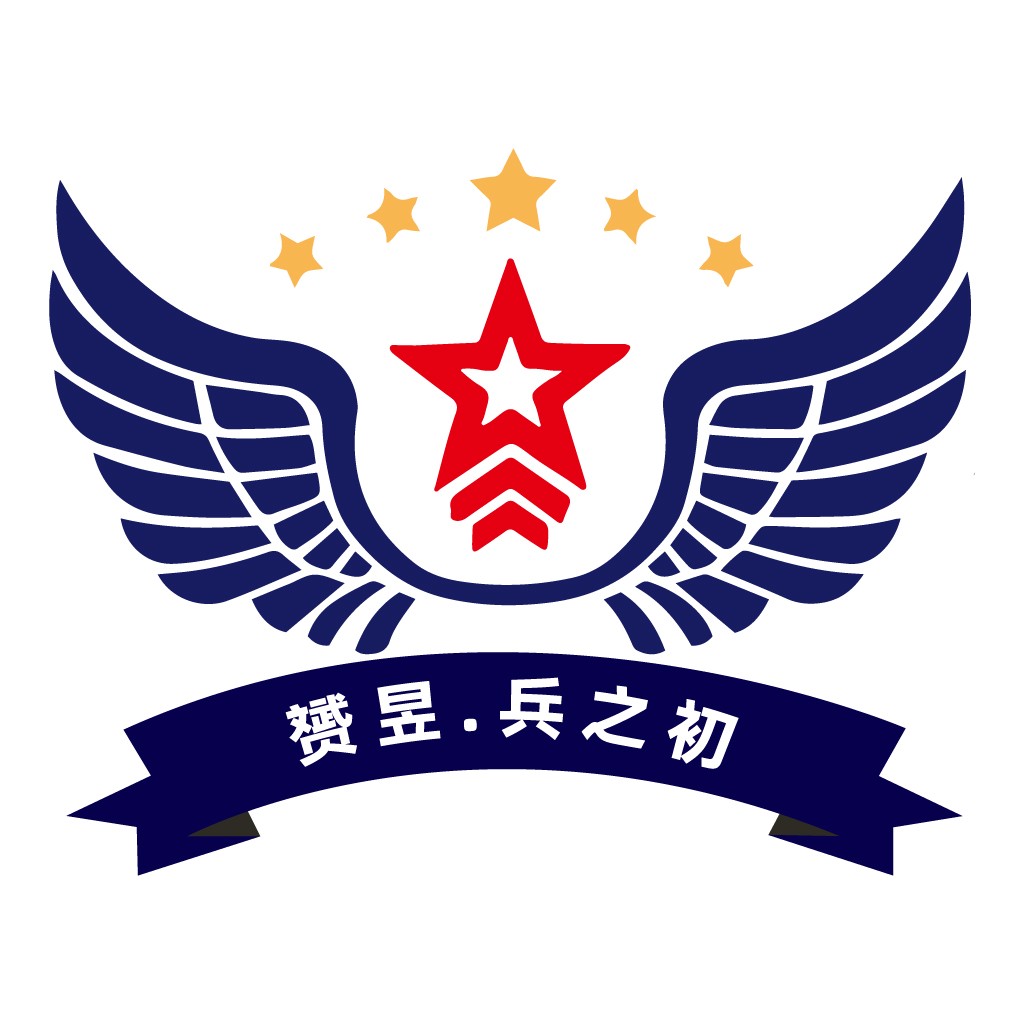 军徽风格的logo设计