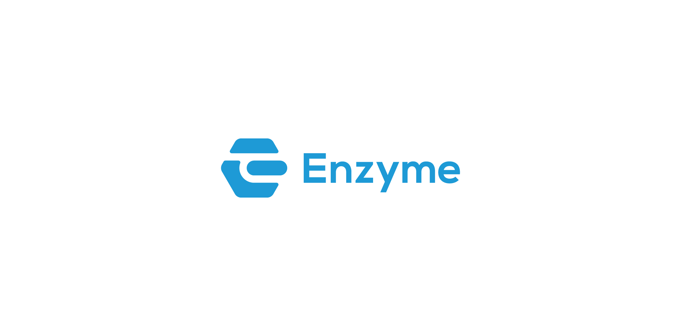 Enzyme logo设计:简洁现代的标志