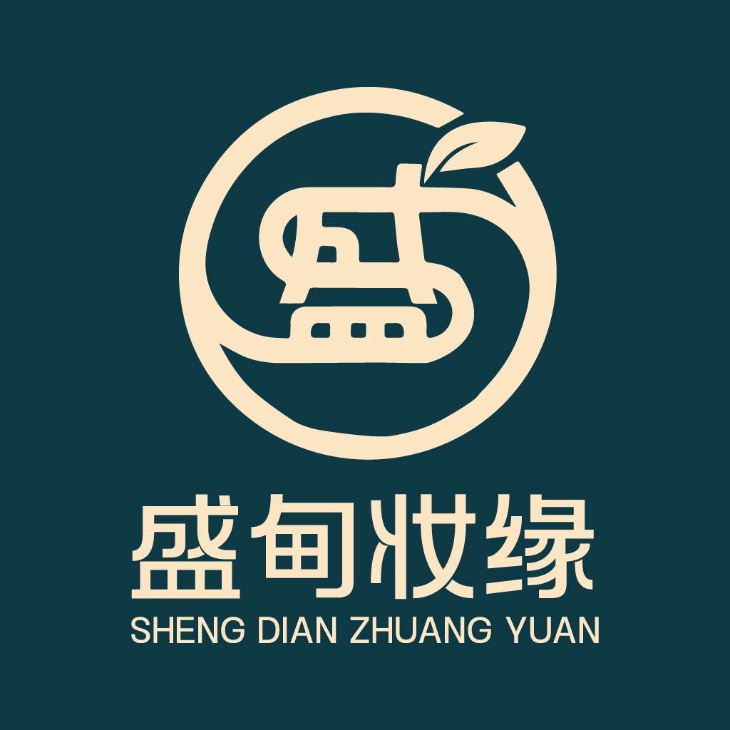 简约环保logo设计：盛甸庄园