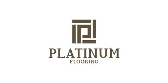 简约现代风格的Platinum Flooring Logo设计