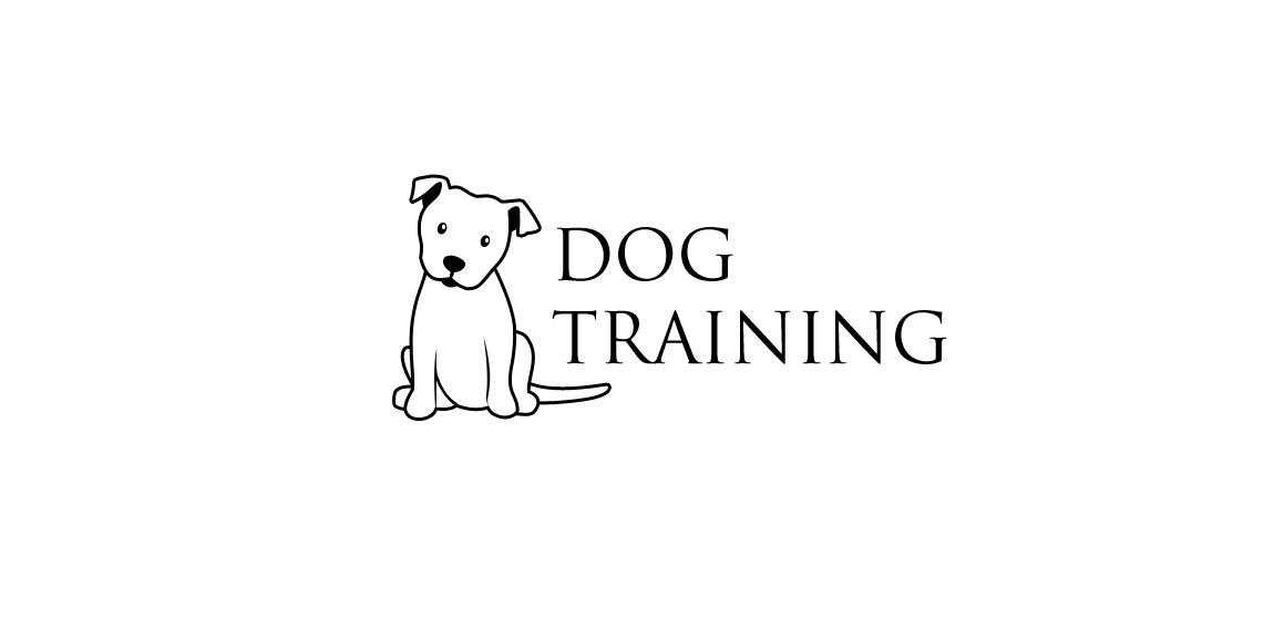简约狗狗训练logo设计