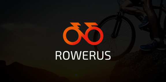 Rowerus Logo设计:简洁自行车标志