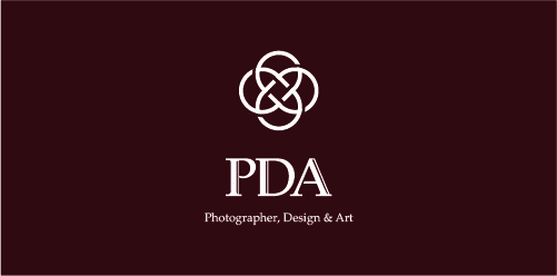 PDA Logo设计:简洁艺术风格