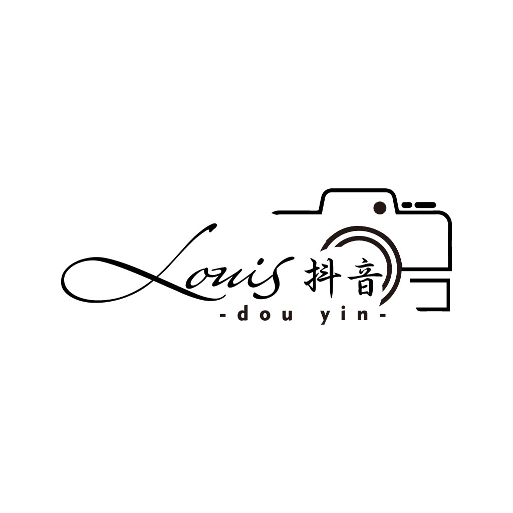 Louis抖音音相机logo设计