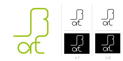 简洁艺术风格Logo设计