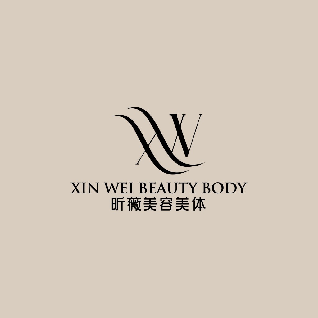 简约优雅美容美体logo设计