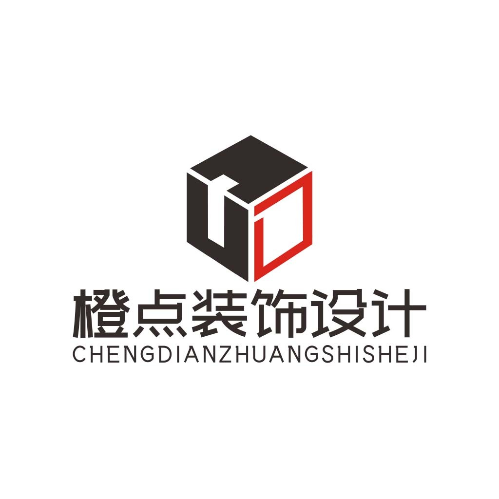 橙点点装饰设计logo设计
