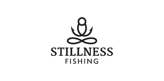 静谧钓鱼logo设计