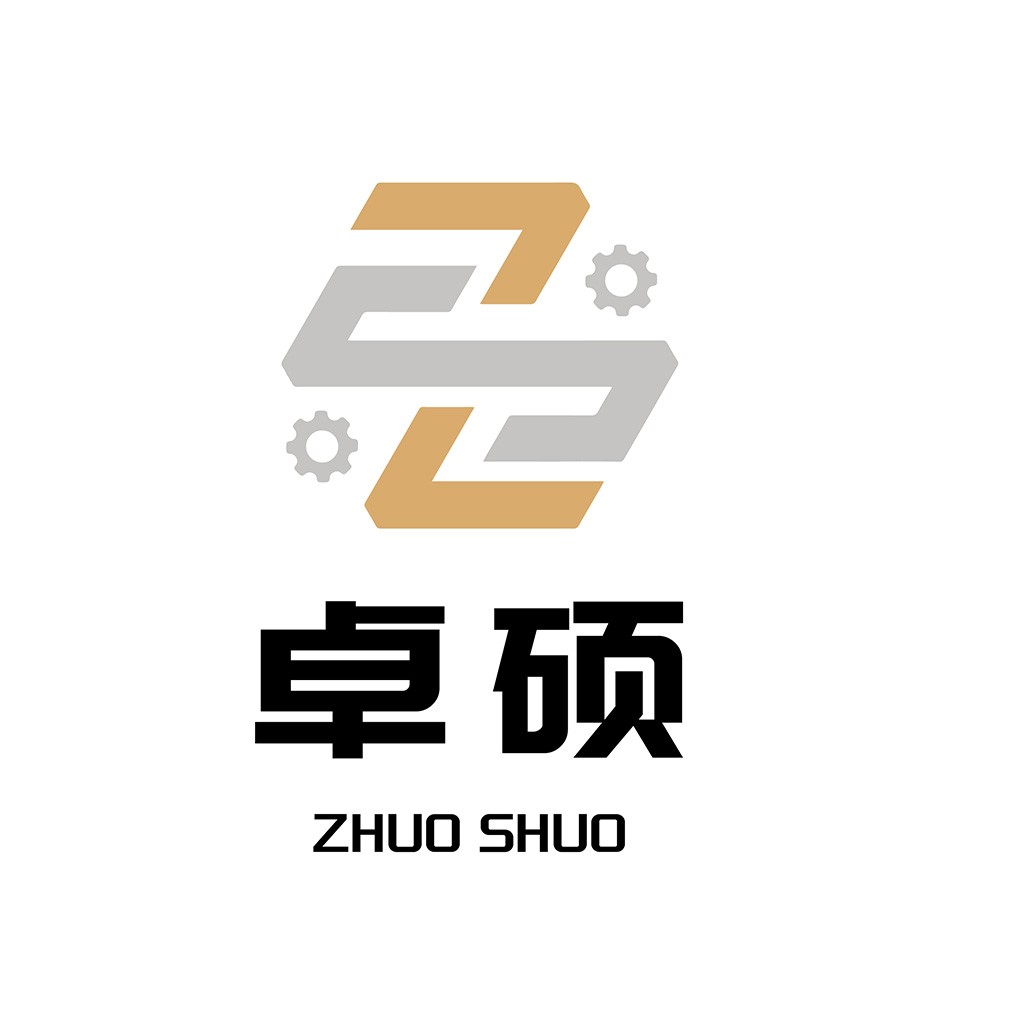 现代简约机械风logo设计