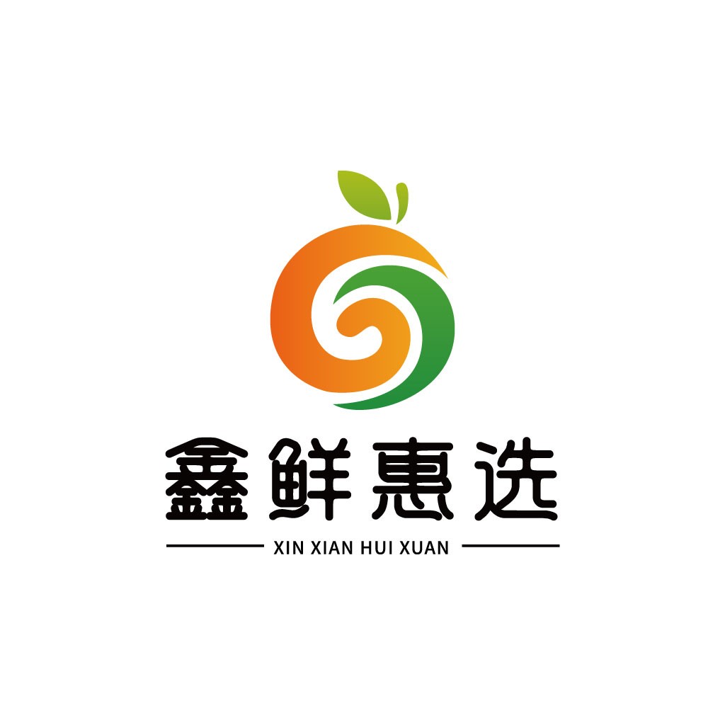 新鲜惠选 - 果蔬品牌logo设计