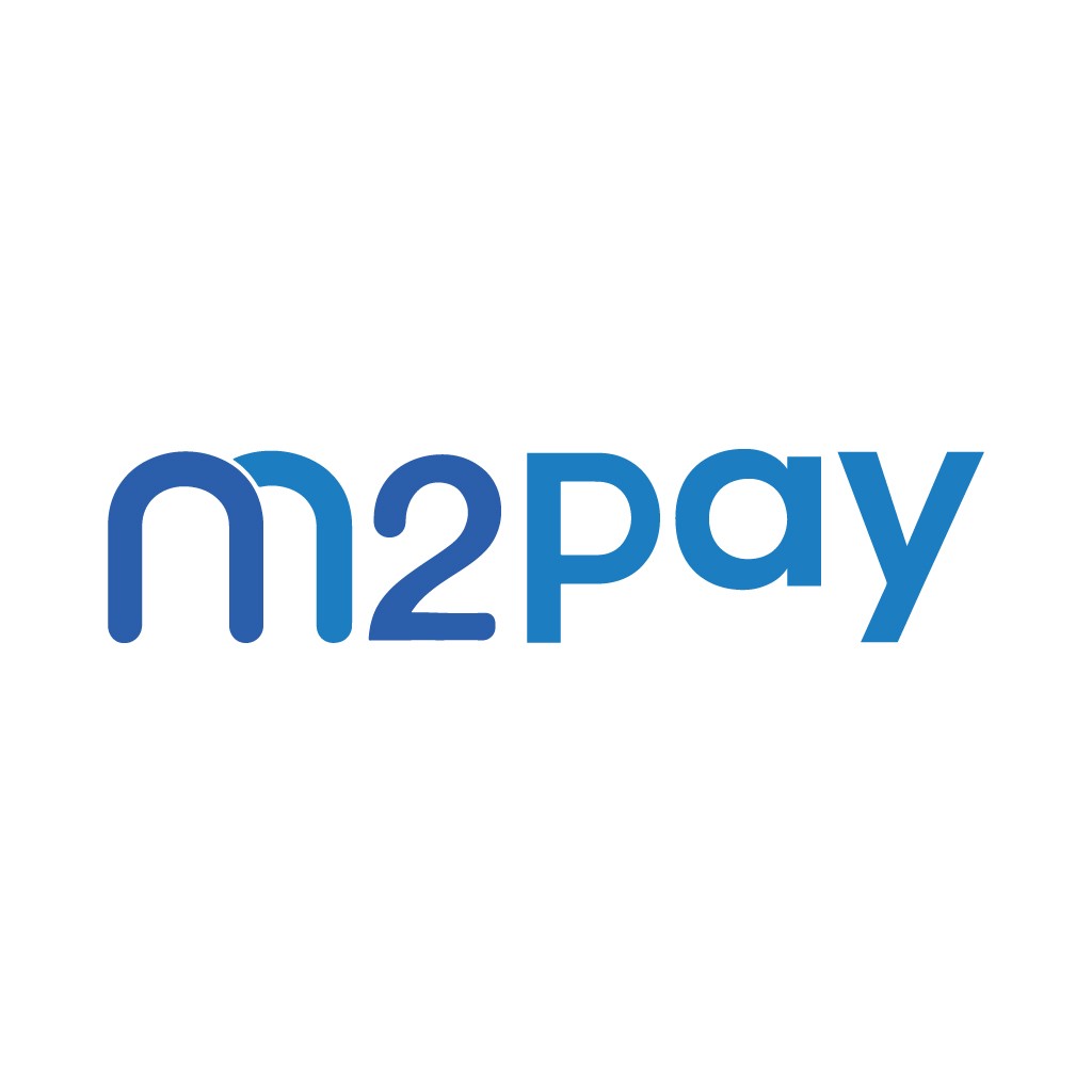 m2pay logo设计:简洁现代金融支付解决方案