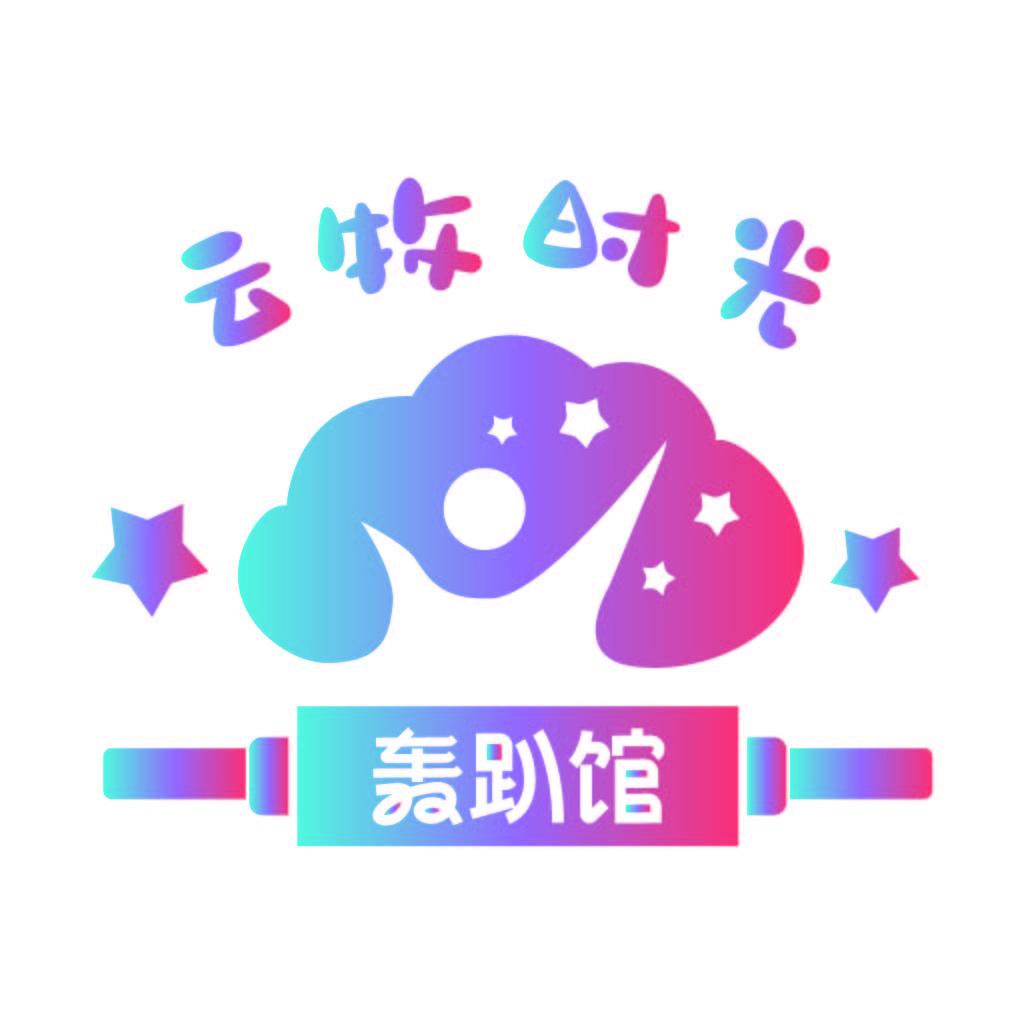 云朵时光logo设计