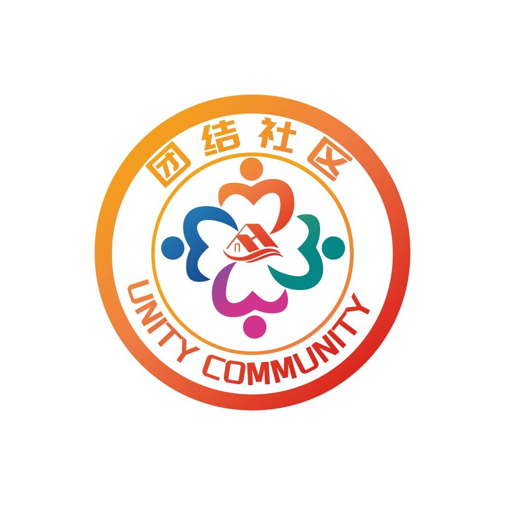 社区团结logo设计