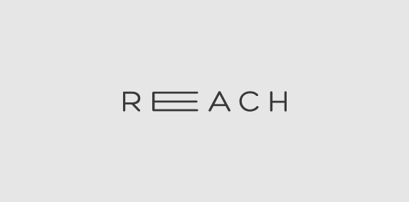 简约现代REACH品牌logo设计
