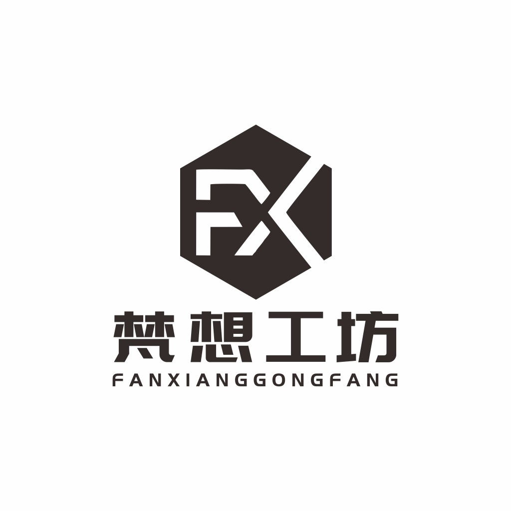 简约几何风格的logo设计