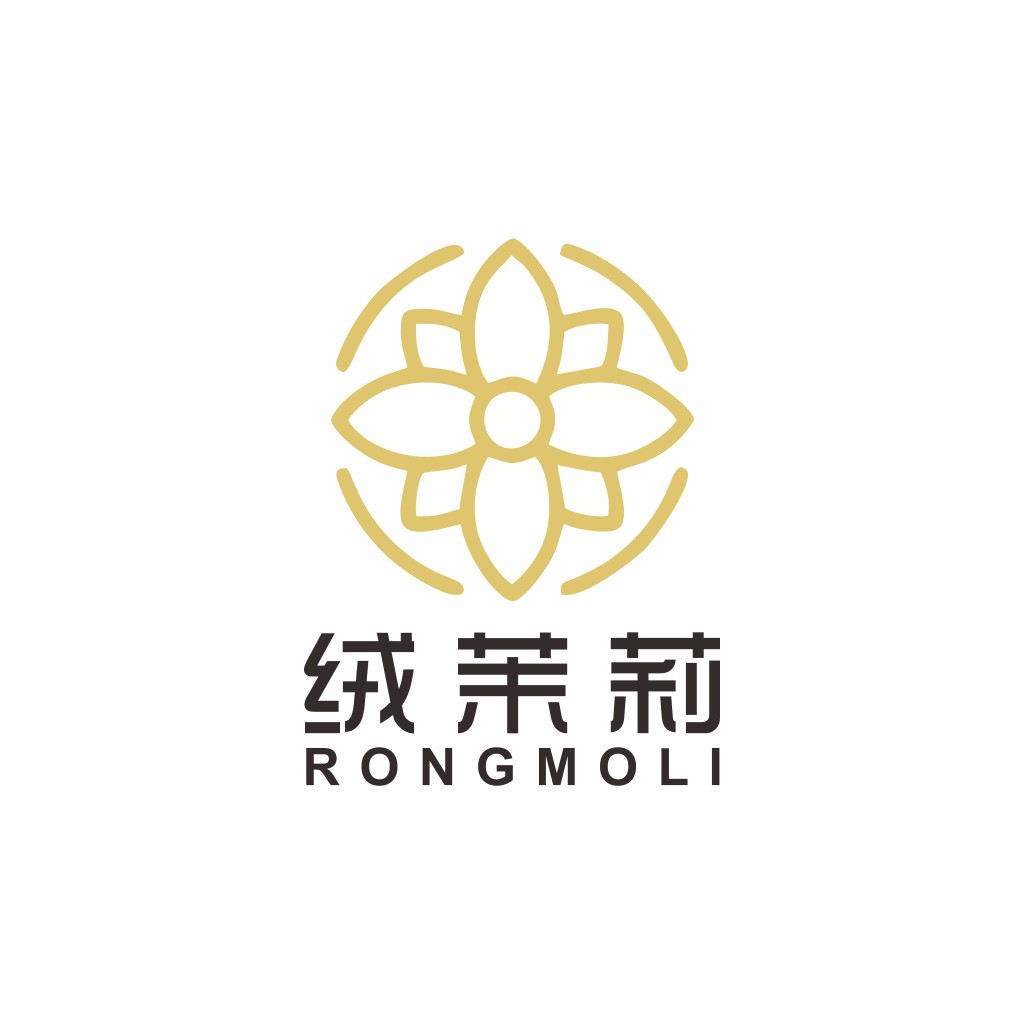简约优雅的花卉logo设计