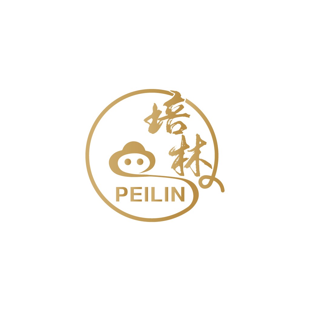 培林logo设计:简约大气的中式风格