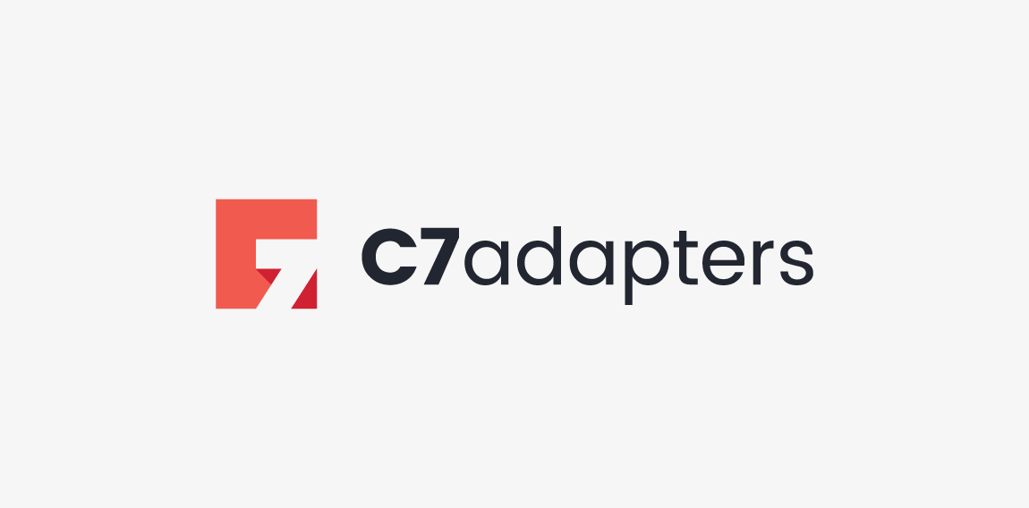 C7adapters logo设计:简洁现代企业标识