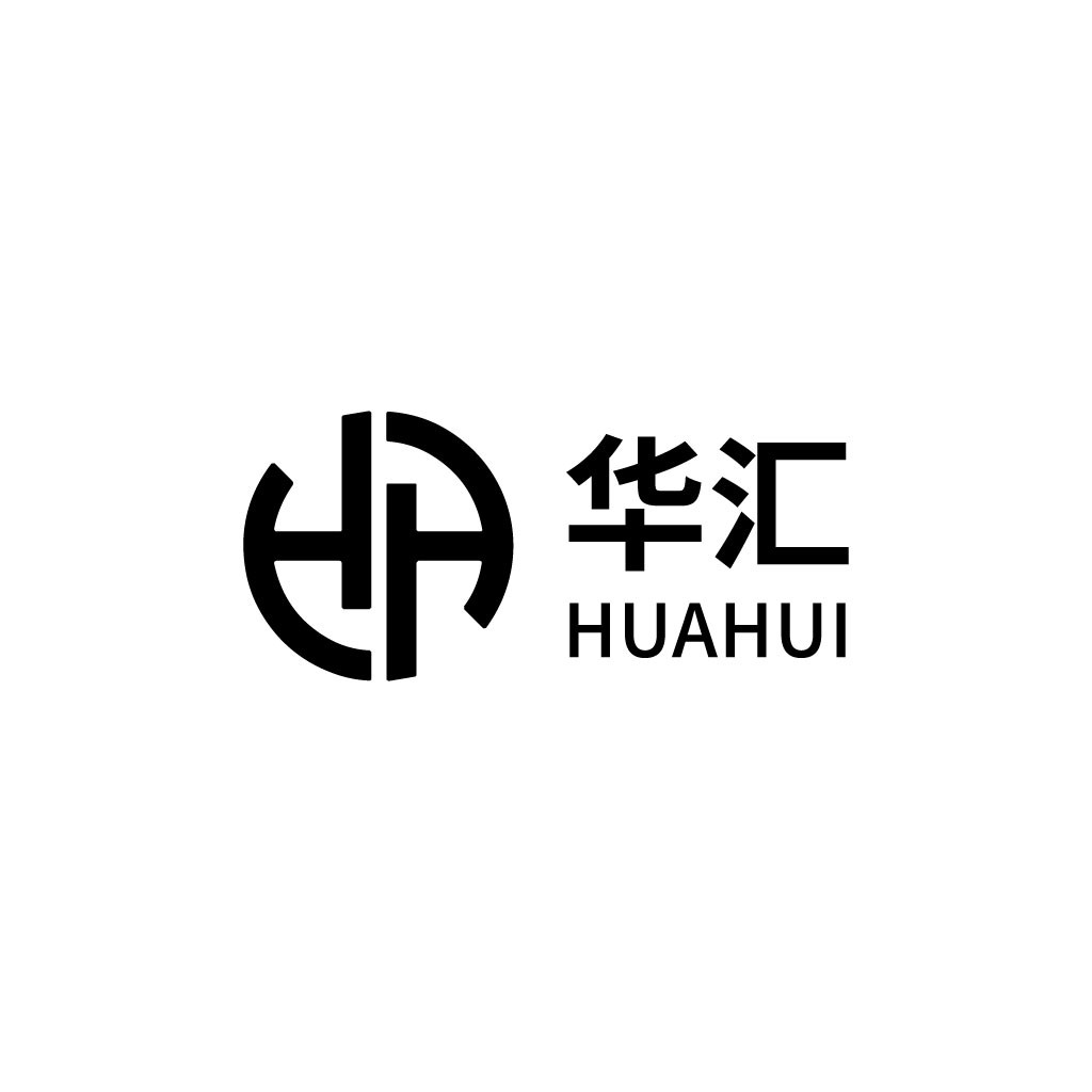 简洁现代的'华汇'品牌logo设计