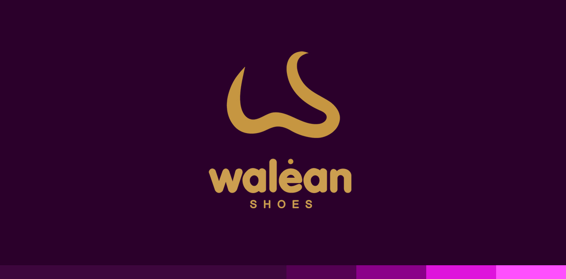 Walean Shoes Logo Design