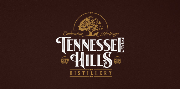 Tennessee Hills Distillery Logo Design