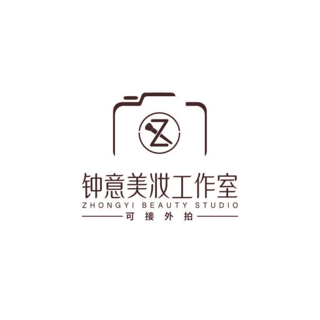 简约相机logo设计