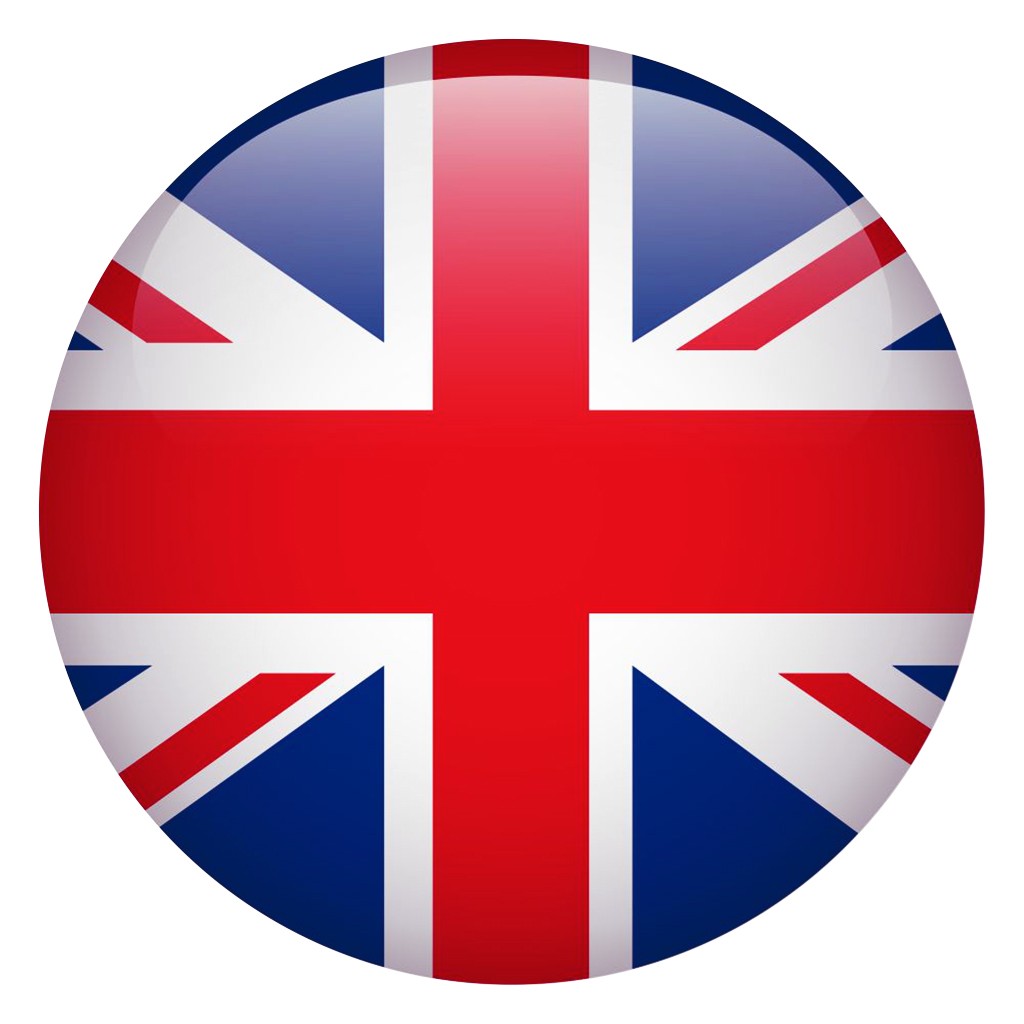圆形英国国旗徽章logo设计