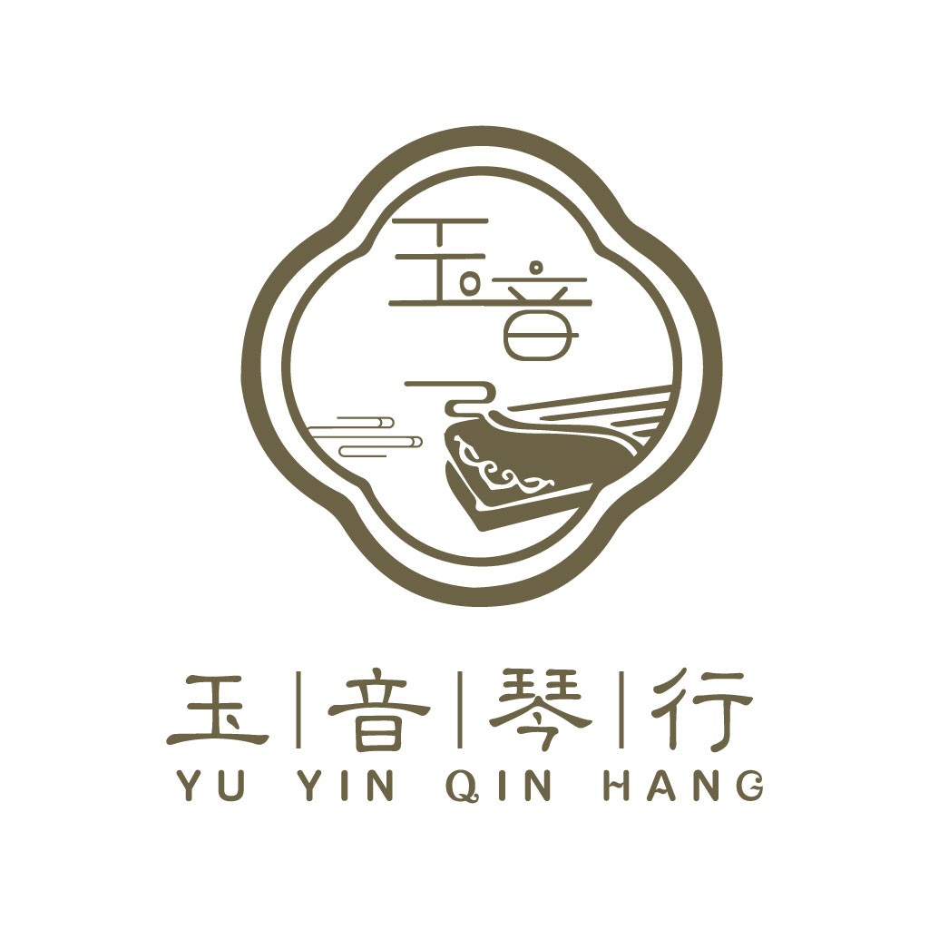玉音琴行logo设计