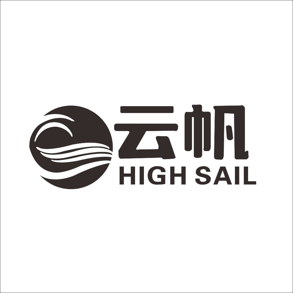 云帆帆船公司logo设计