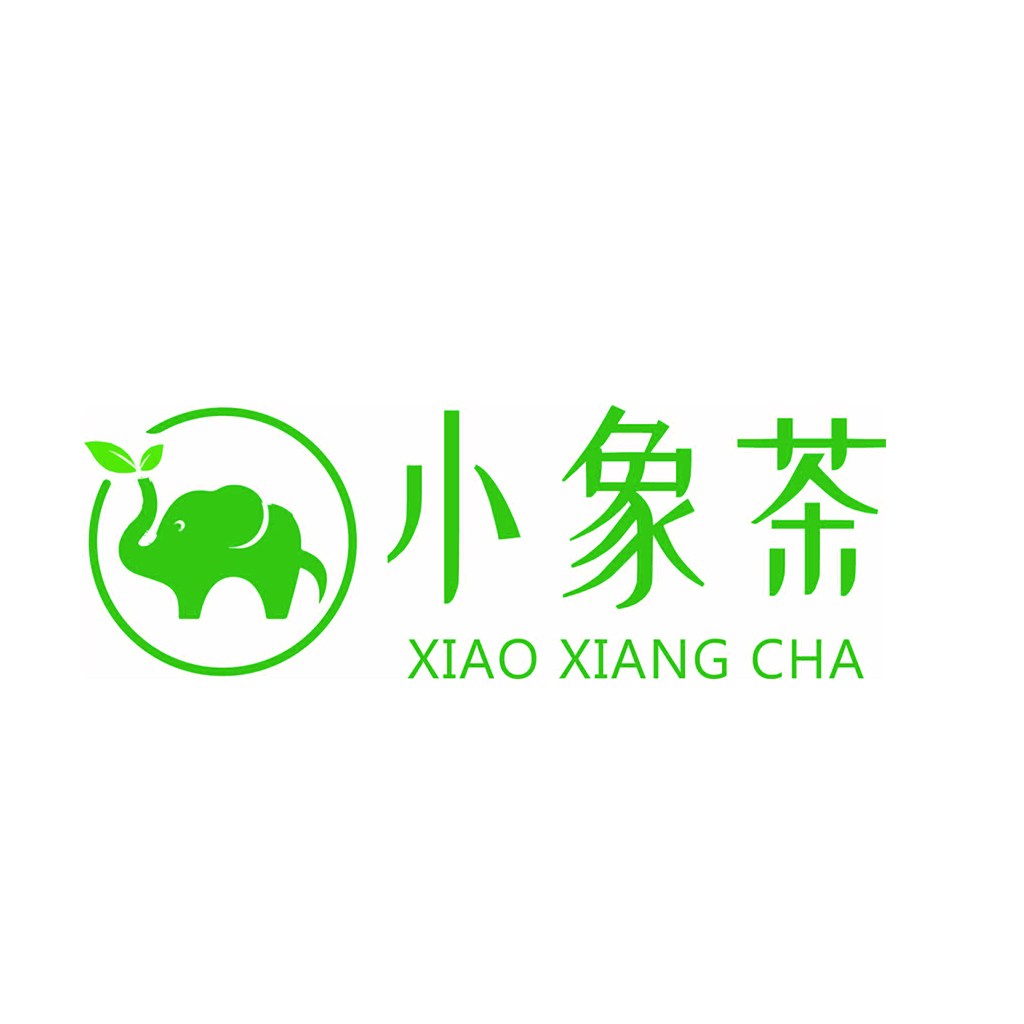 小象茶茶logo设计