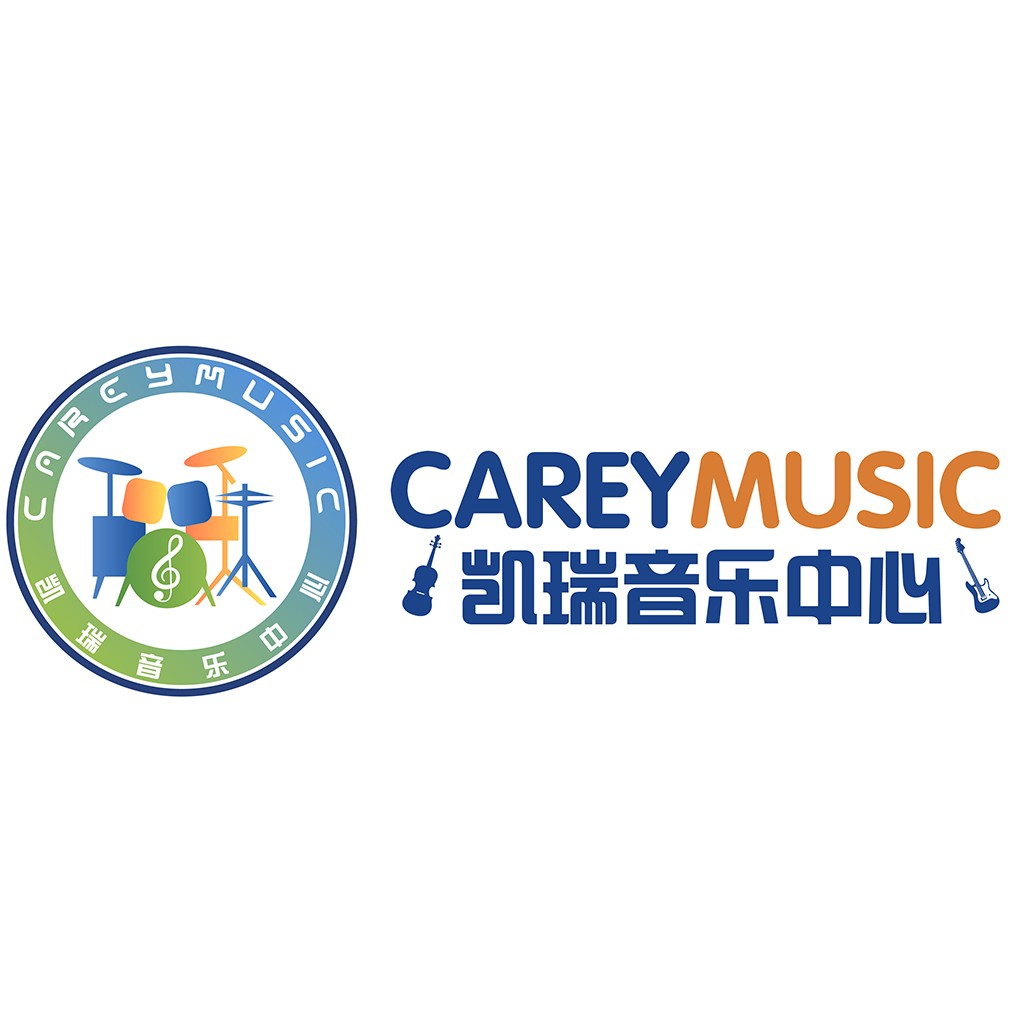 音乐中心logo设计:凯瑞音乐中心