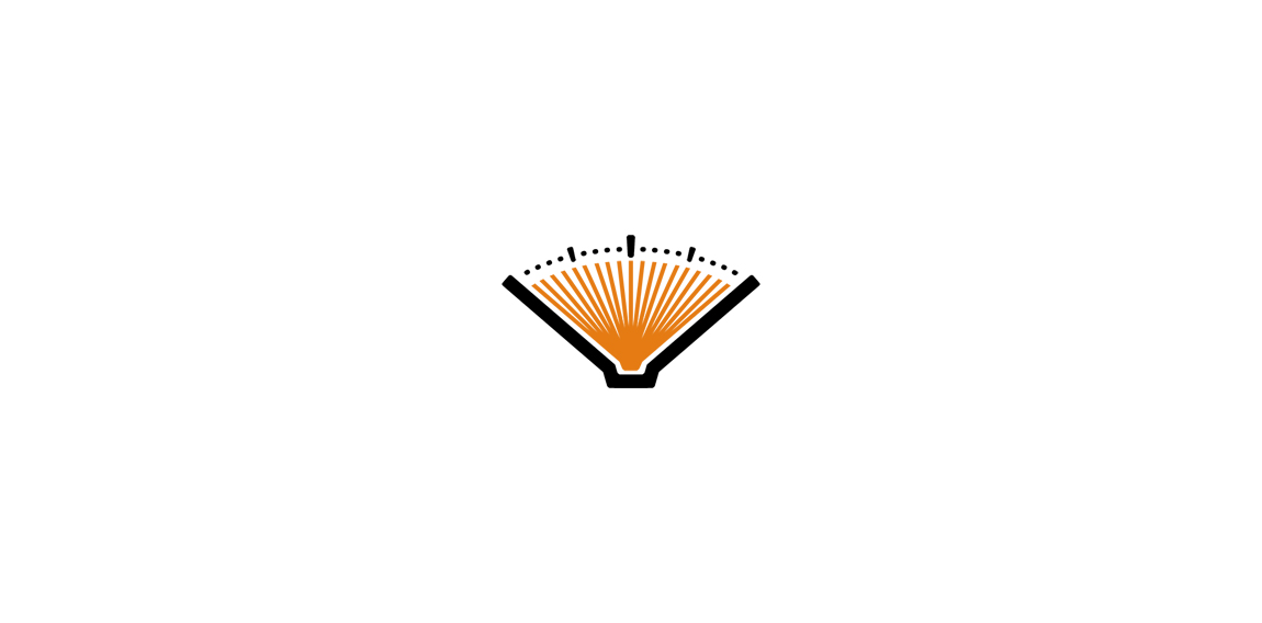 扇形渐变logo设计