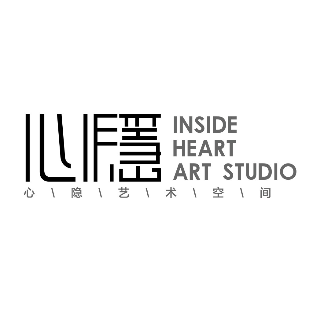 心隐艺术空间logo设计