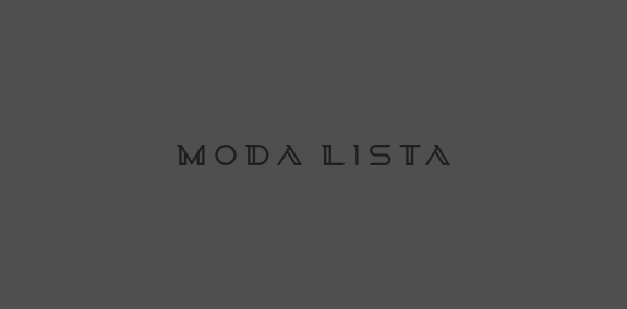 简约现代风MODA LISTA logo设计