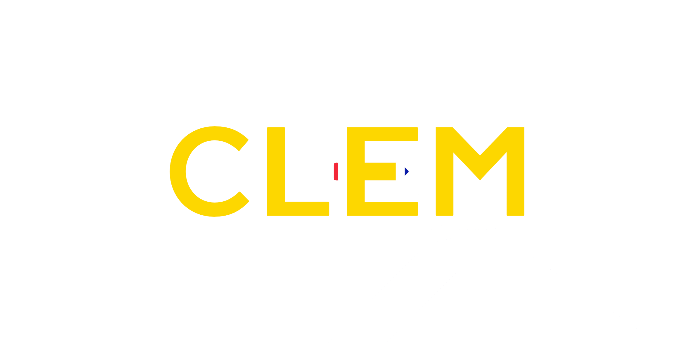 简洁现代的CLEM品牌logo设计
