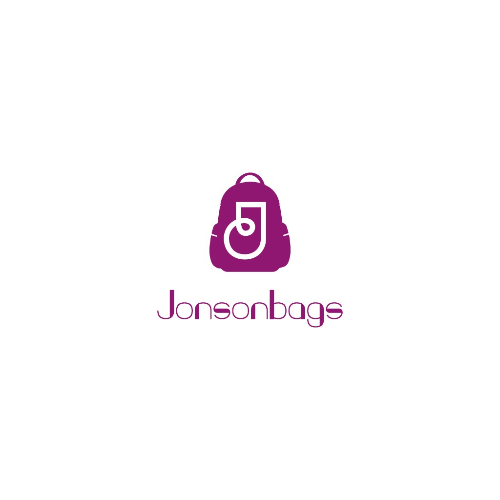 简约时尚背包logo设计