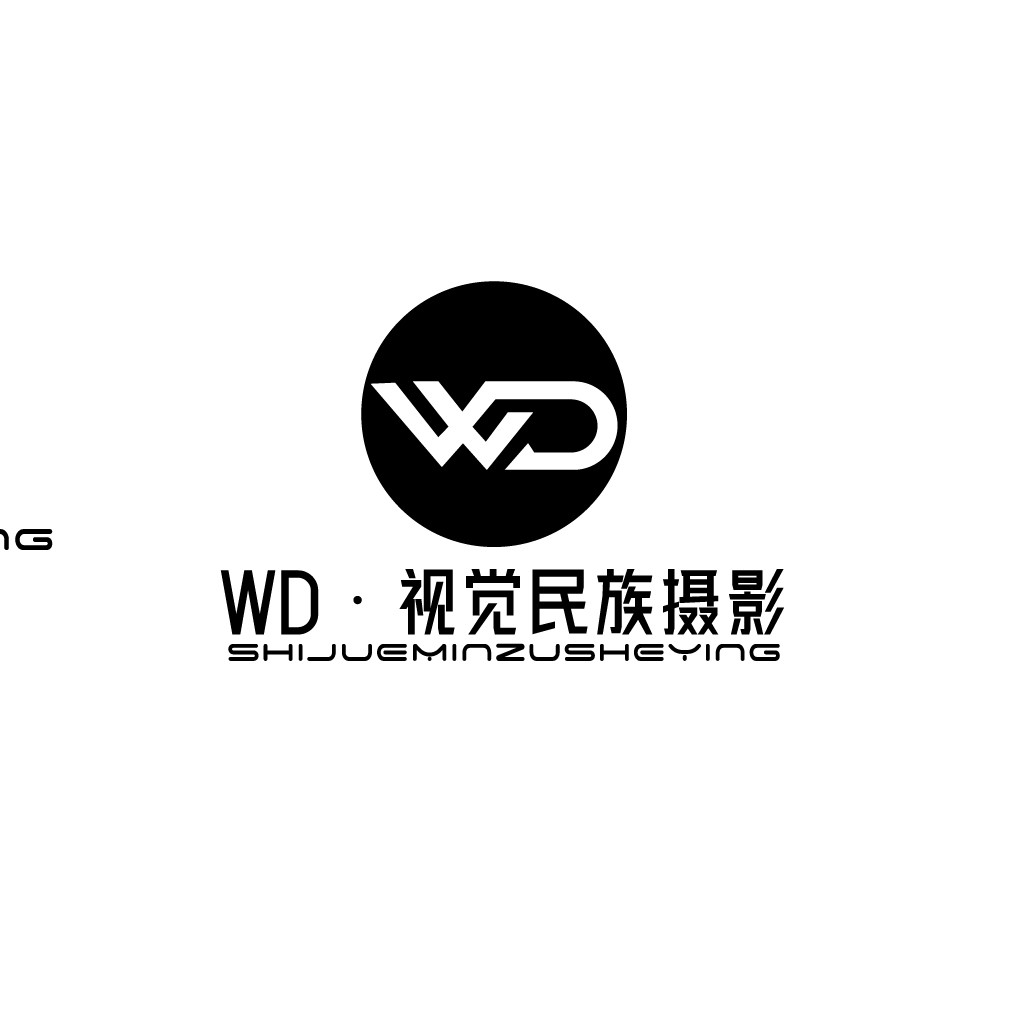 WD视觉民族摄影logo设计