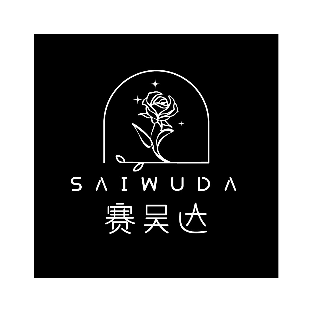 简约玫瑰花logo设计