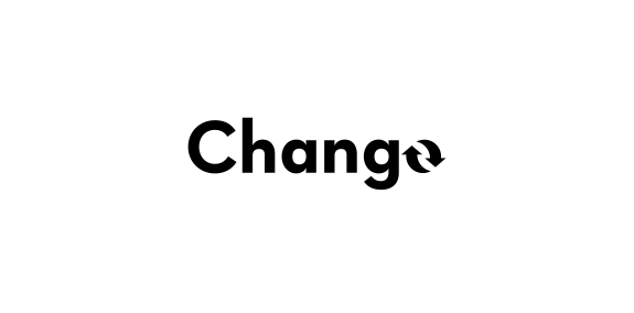 简约风格的'Change'字体logo设计