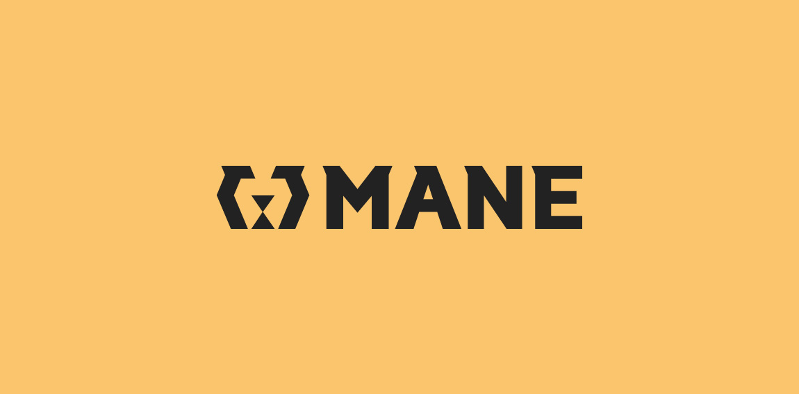 简约现代LOGO设计：MANE
