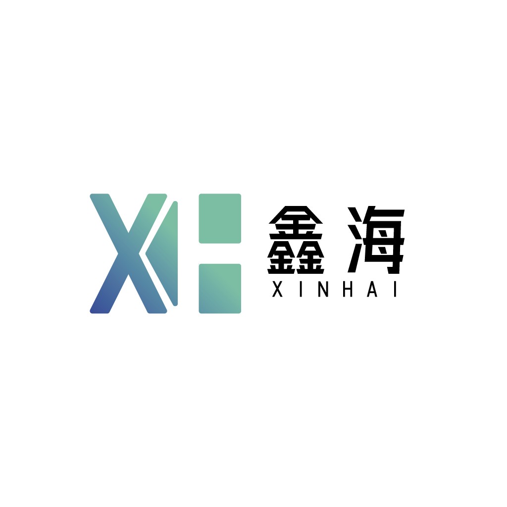 现代简约风格的XINHAIAI品牌logo设计