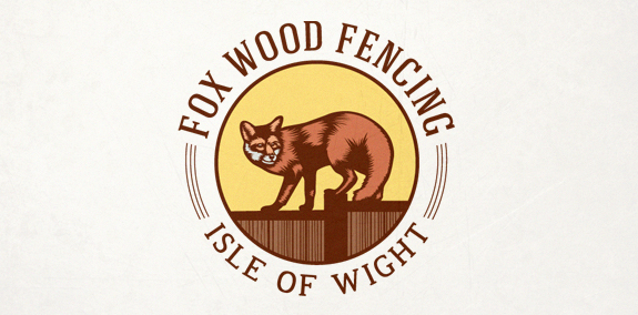 FOX WOOD FENCING logo设计
