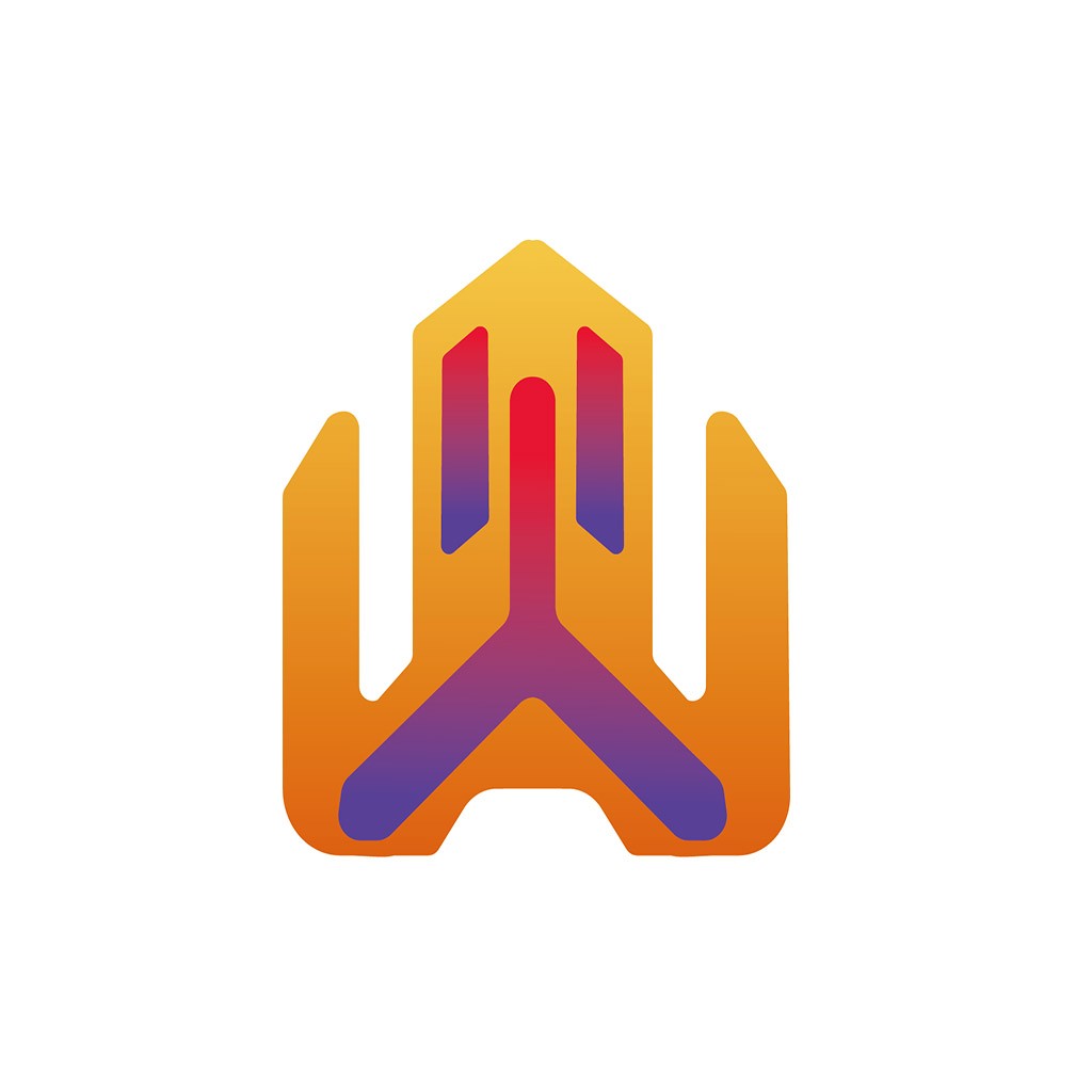 现代简洁几何logo设计