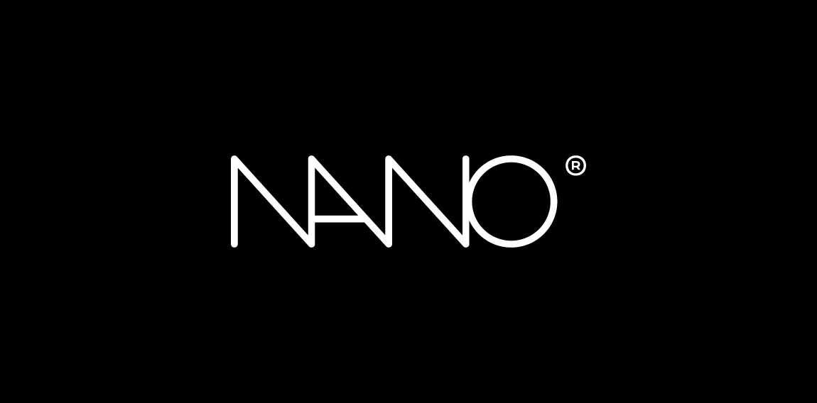 简约线条NANO logo设计