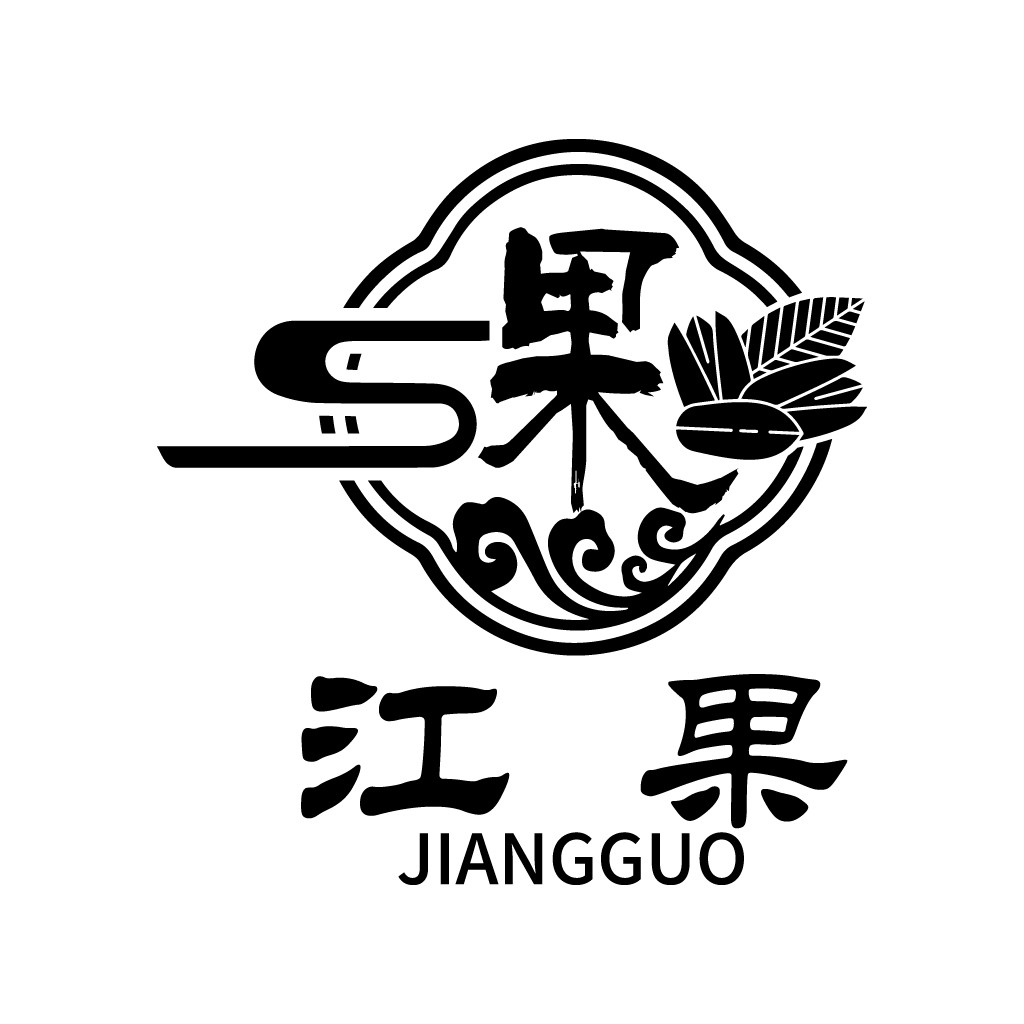江果果logo设计:简约传统风格