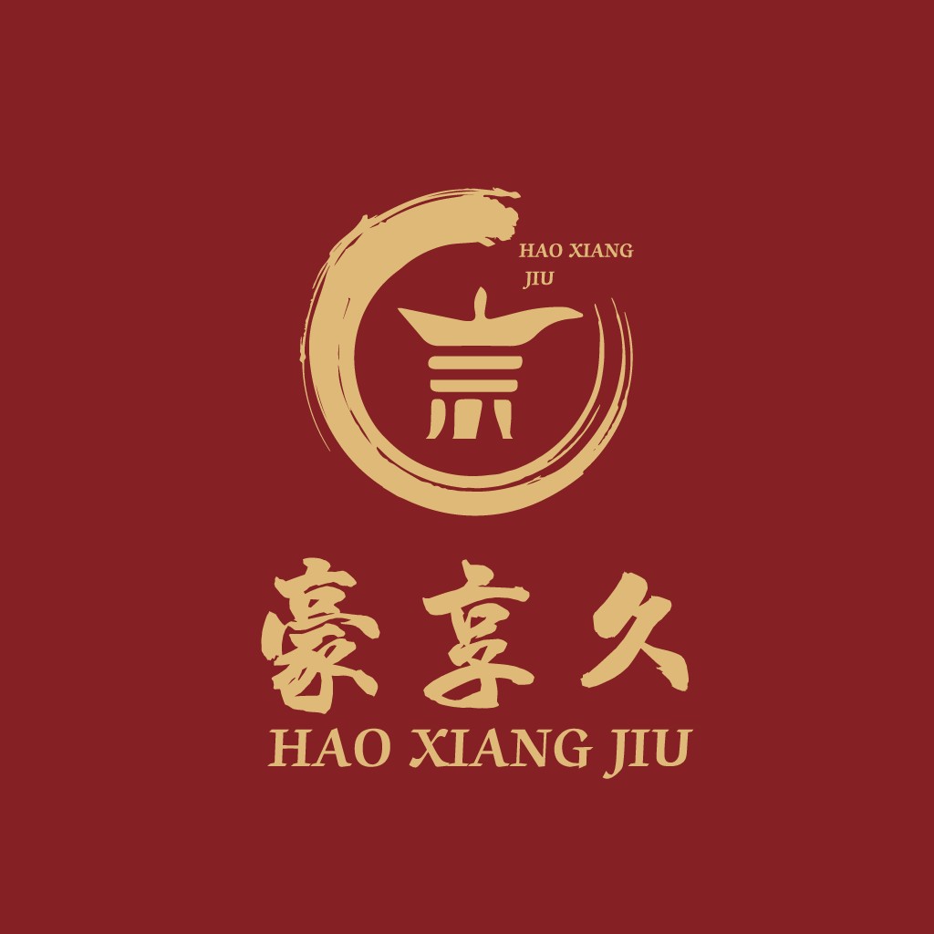 豪香九久logo设计