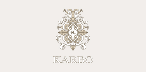 KARBO logo设计:奢华与优雅的结合